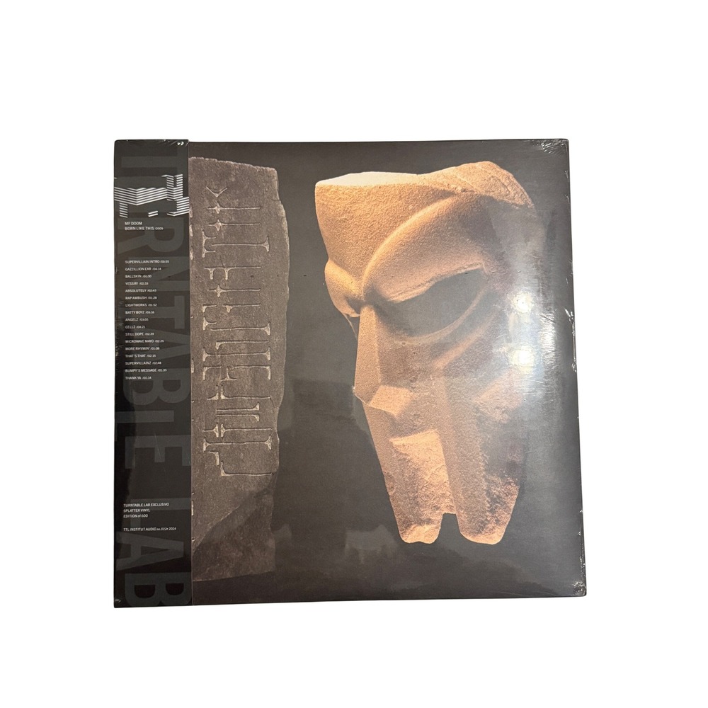 MF DOOM Born Like This Turntable Lab Exclusive Splatter Vinyl LP TTL Ltd Ed /600